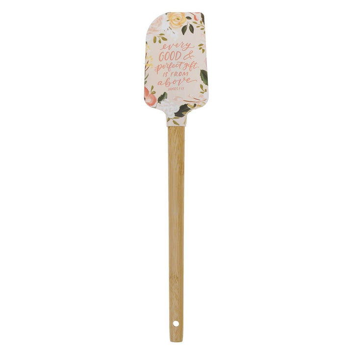Christian Art Gifts - Rubber Spatula Every Good &amp; Perfect Gift James 1:17
