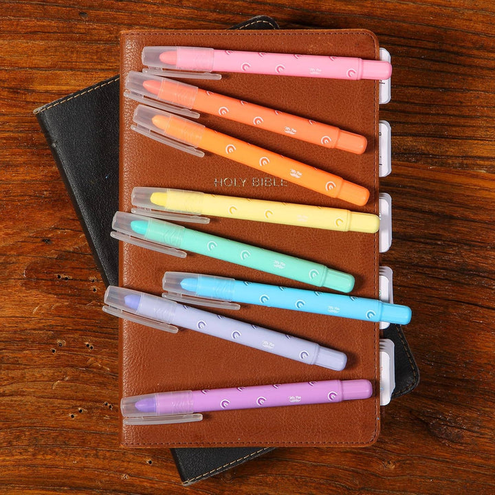Mr. Pen - Gel Highlighters, No Bleed, 8 Pack