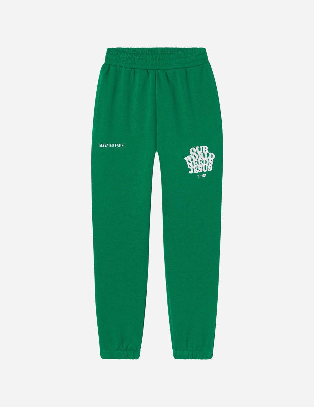 Our World Needs Jesus Unisex Sweatpant: L