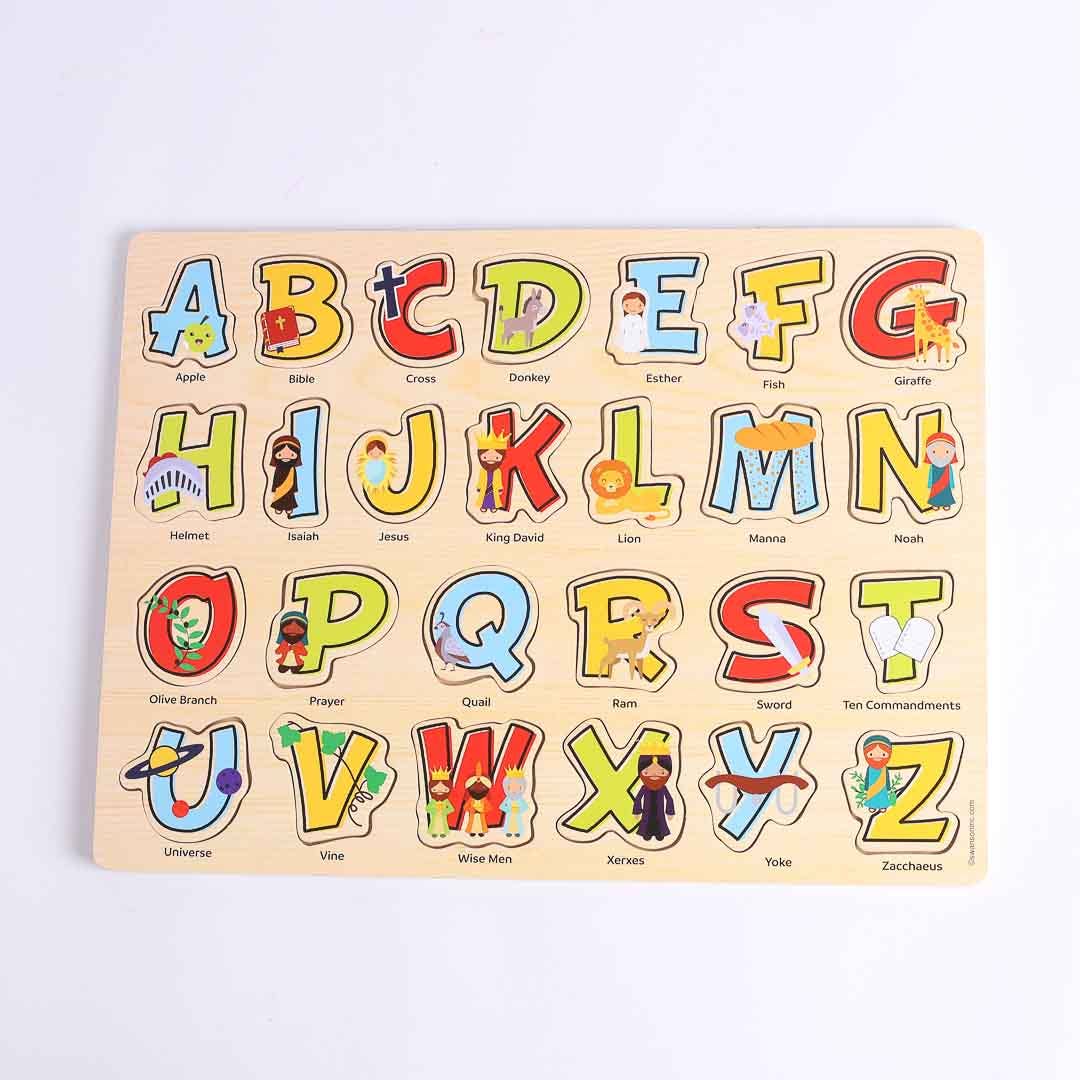 Wood Puzzle - Bible ABC&