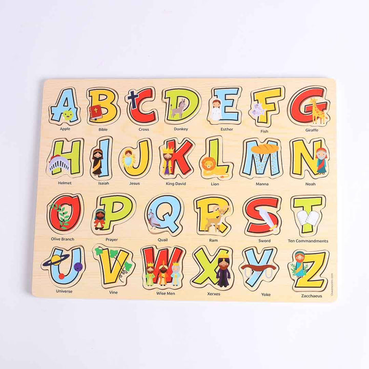 Wood Puzzle - Bible ABC&