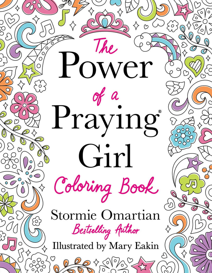 The Power of a Praying Girl Coloring Book: Paperback / English
