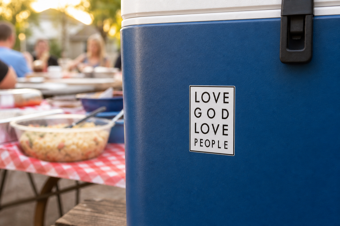 Revelation Culture - Love God Love People | Sticker