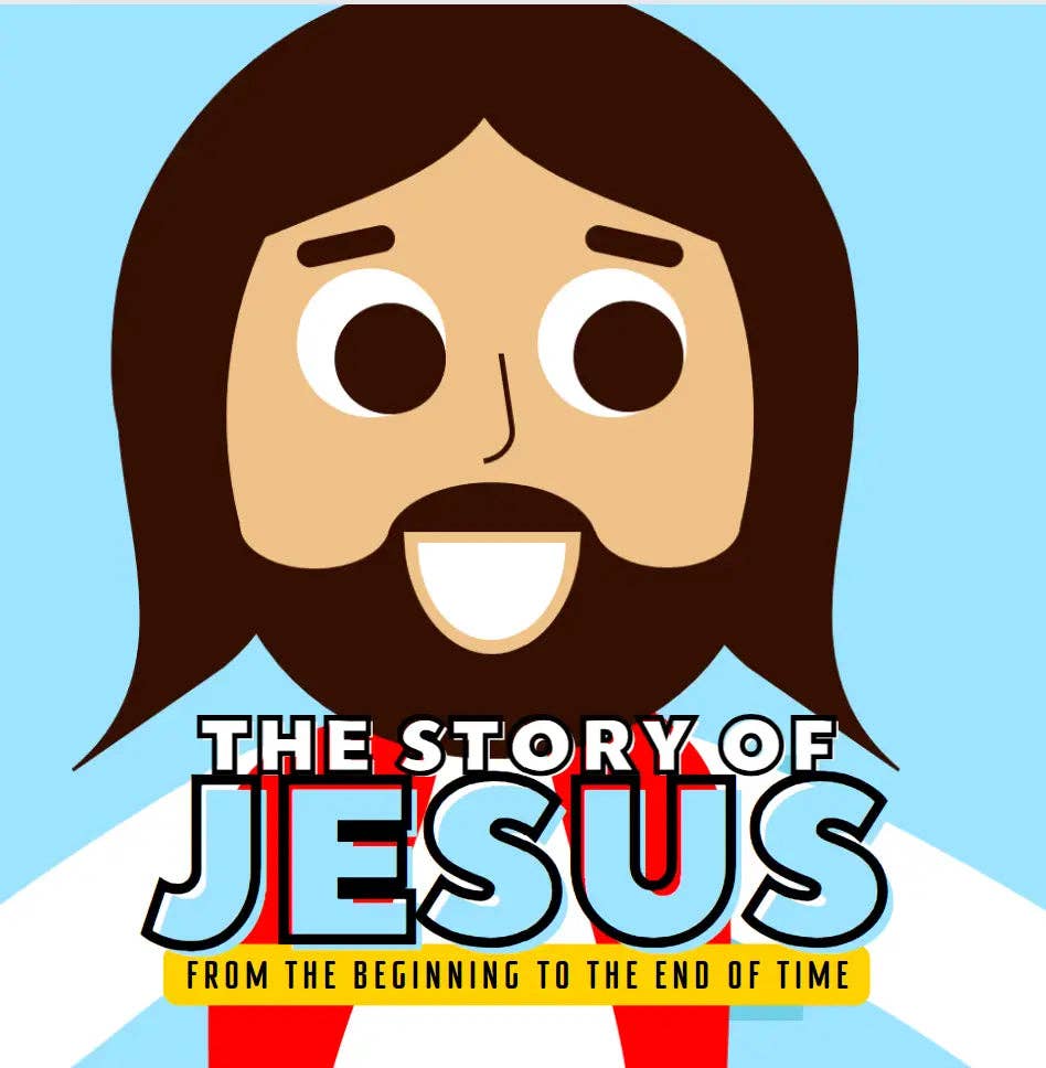 The Story of Jesus - 8.5" Paperback Book - Over 10,000 Sold!