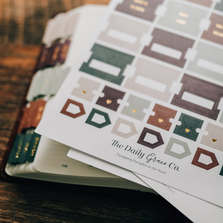The Daily Grace Co - Jewel Tone Bible Tabs