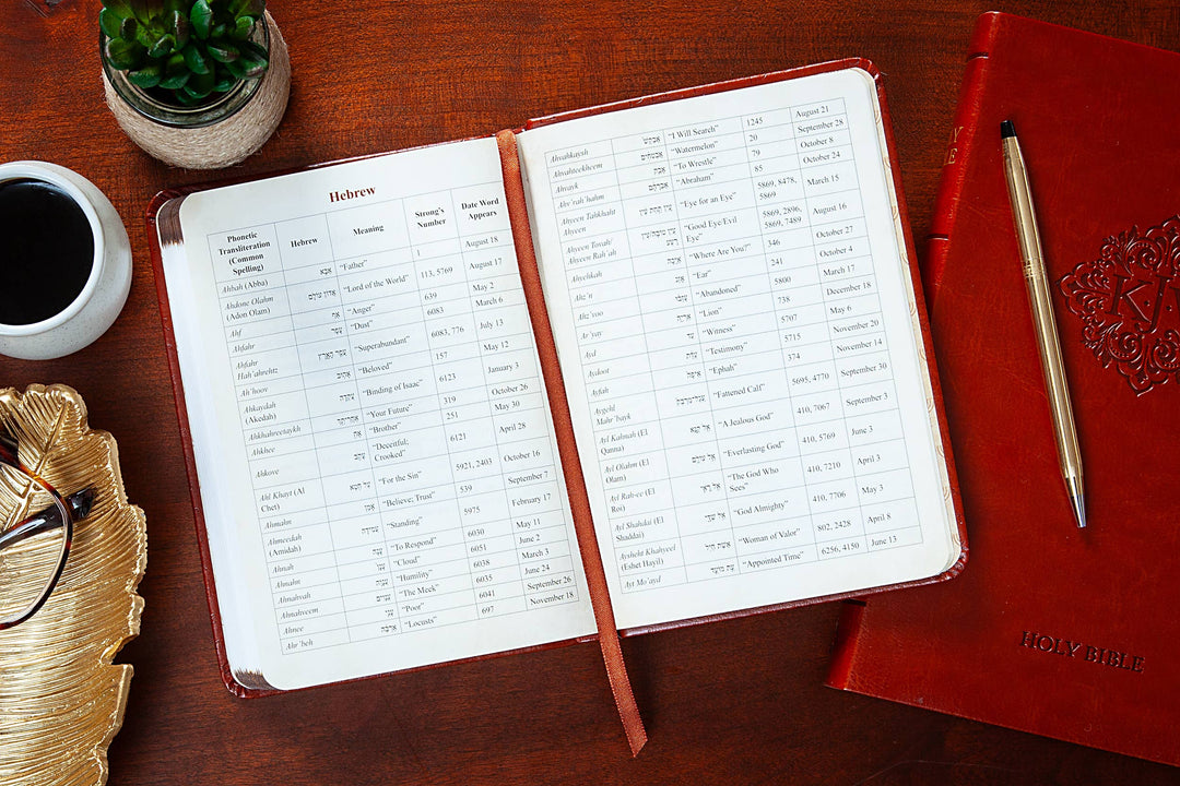 365 Hebrew Words Every Christian Should Know (Devotional)