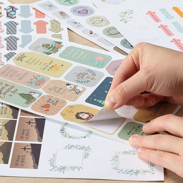 Mr. Pen - Christian Journaling Stickers 31 Sheets