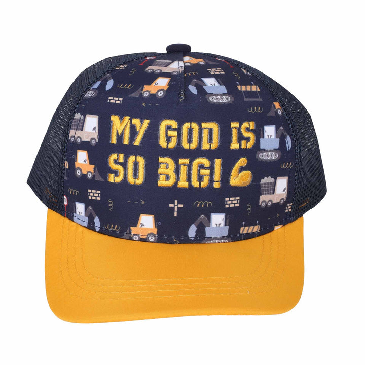 Cap My God Yellow/  Navy Kids