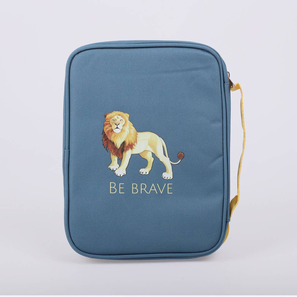 Bible Cover Canvas Be Brave L