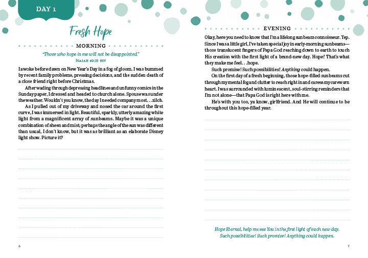 Barbour Publishing, Inc. - Too Blessed to Be Stressed: A Devotional Journal
