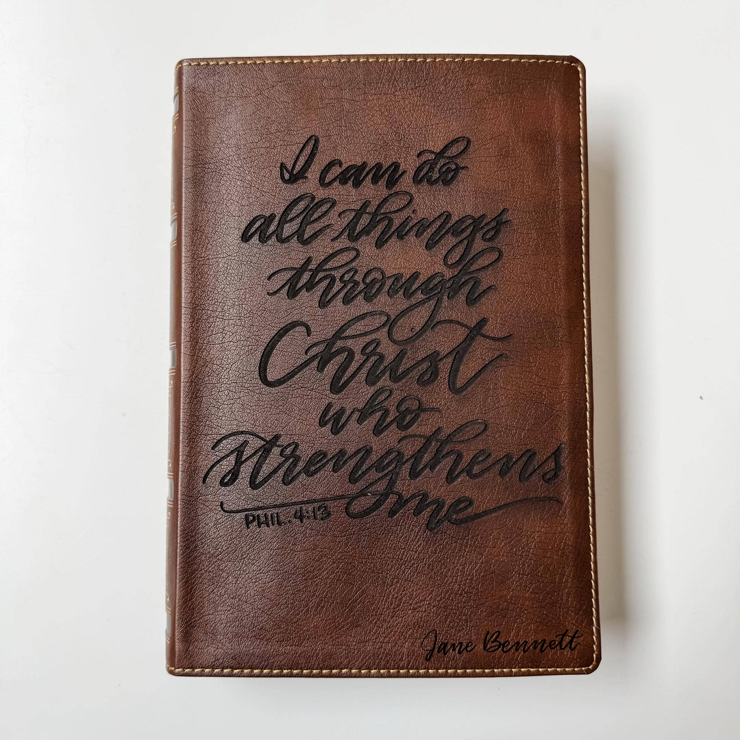 NKJV Wide Margin Bible - I Can Do All Things Through Christ
