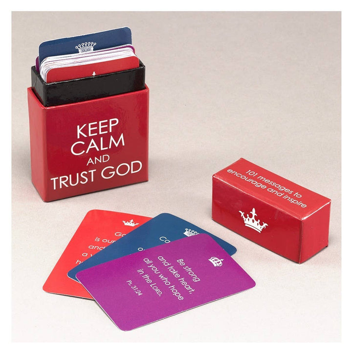 Box of Blessings Keep Calm &amp; Trust God