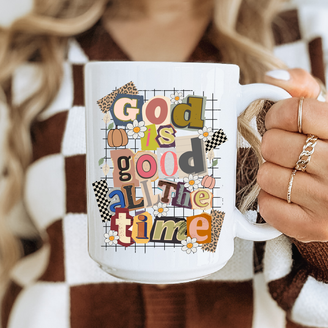 God is good, Christian mug, Christian gift, coffee mug