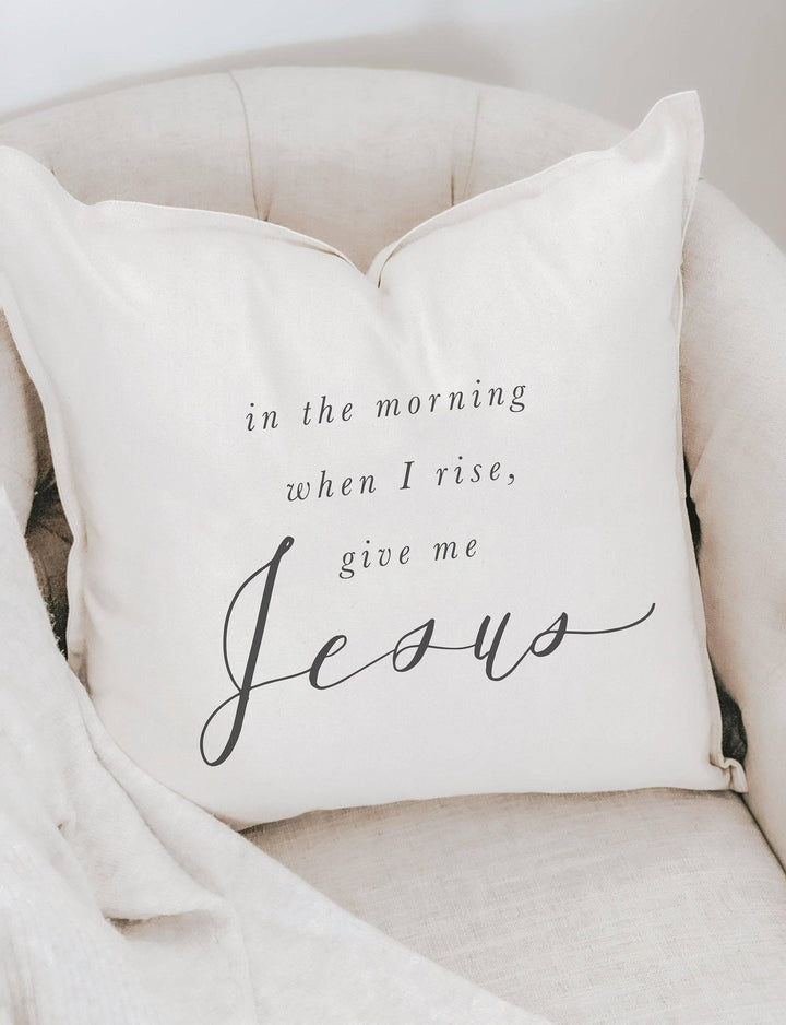 Throw Pillows - Give Me Jesus | Christian Housewarming Gift
