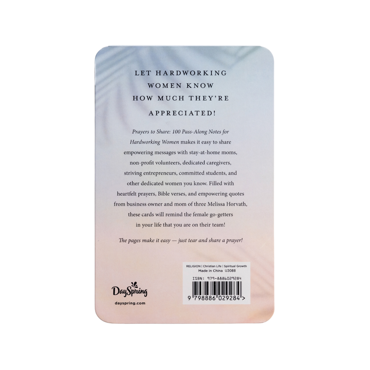 Prayers to Share Pass-Along Notes - Gifts