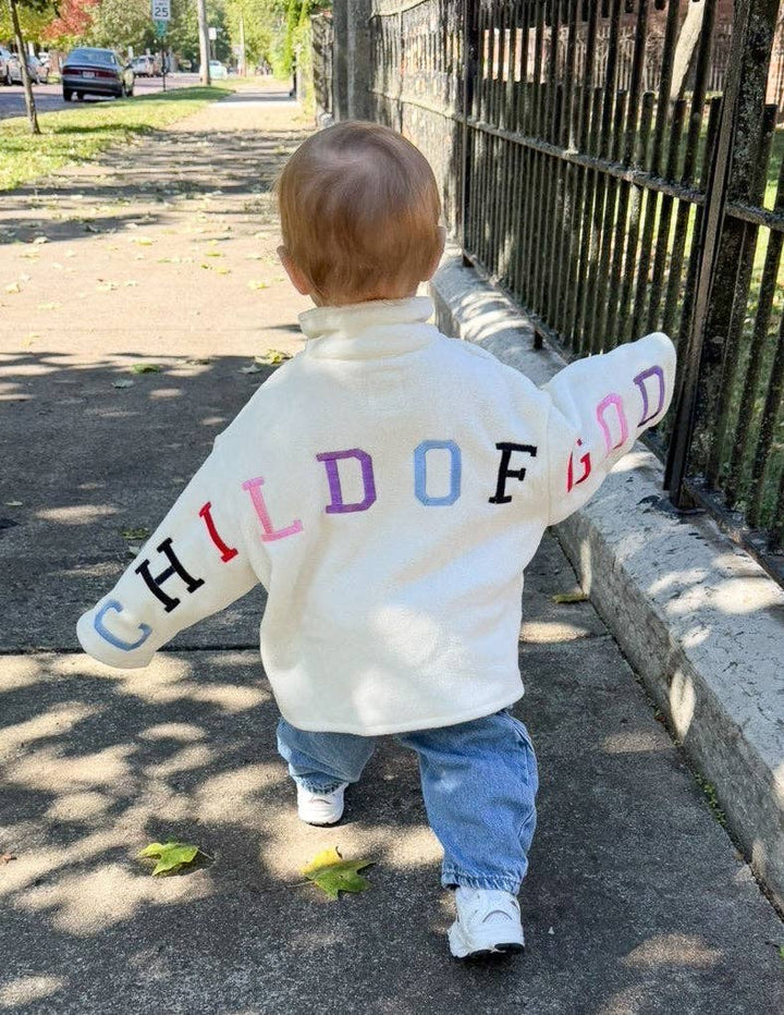 Child of God Fleece Kids Pullover: 5T