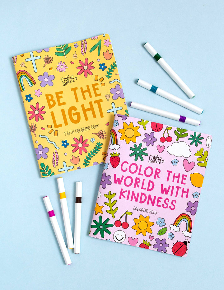 Be The Light Faith-Inspired Coloring Book