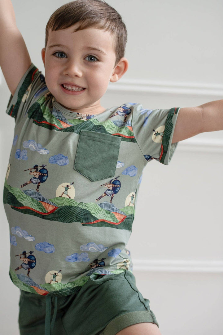 David &amp; Goliath Pocket Tee &amp; Shorts Set