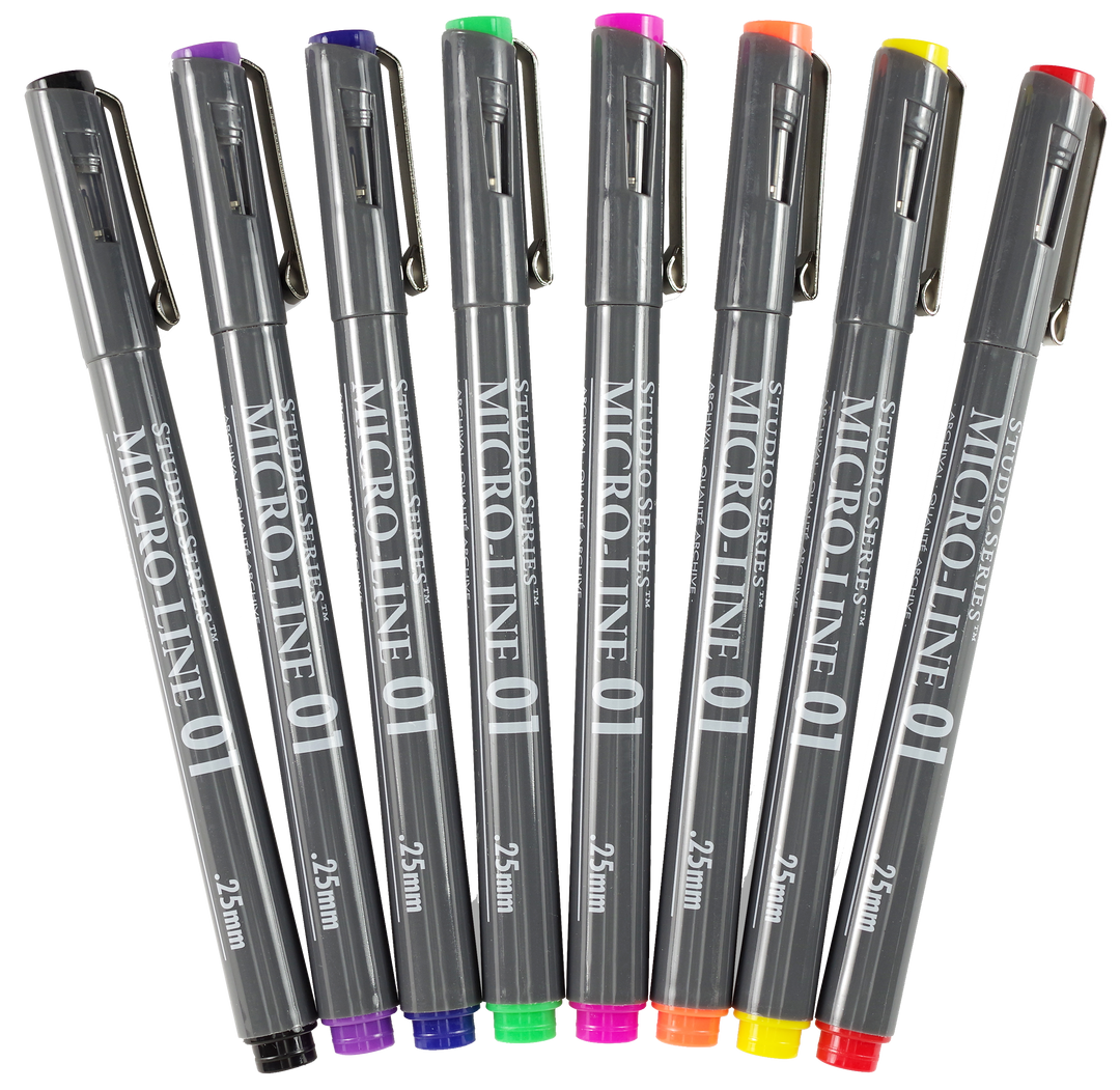 Peter Pauper Press - Bible Micro-Line Color Pens (Set of 8 Pens),Bible Micro-Line Color Pens (Set of 8 Pens)