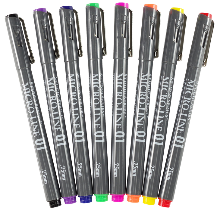 Peter Pauper Press - Bible Micro-Line Color Pens (Set of 8 Pens),Bible Micro-Line Color Pens (Set of 8 Pens)