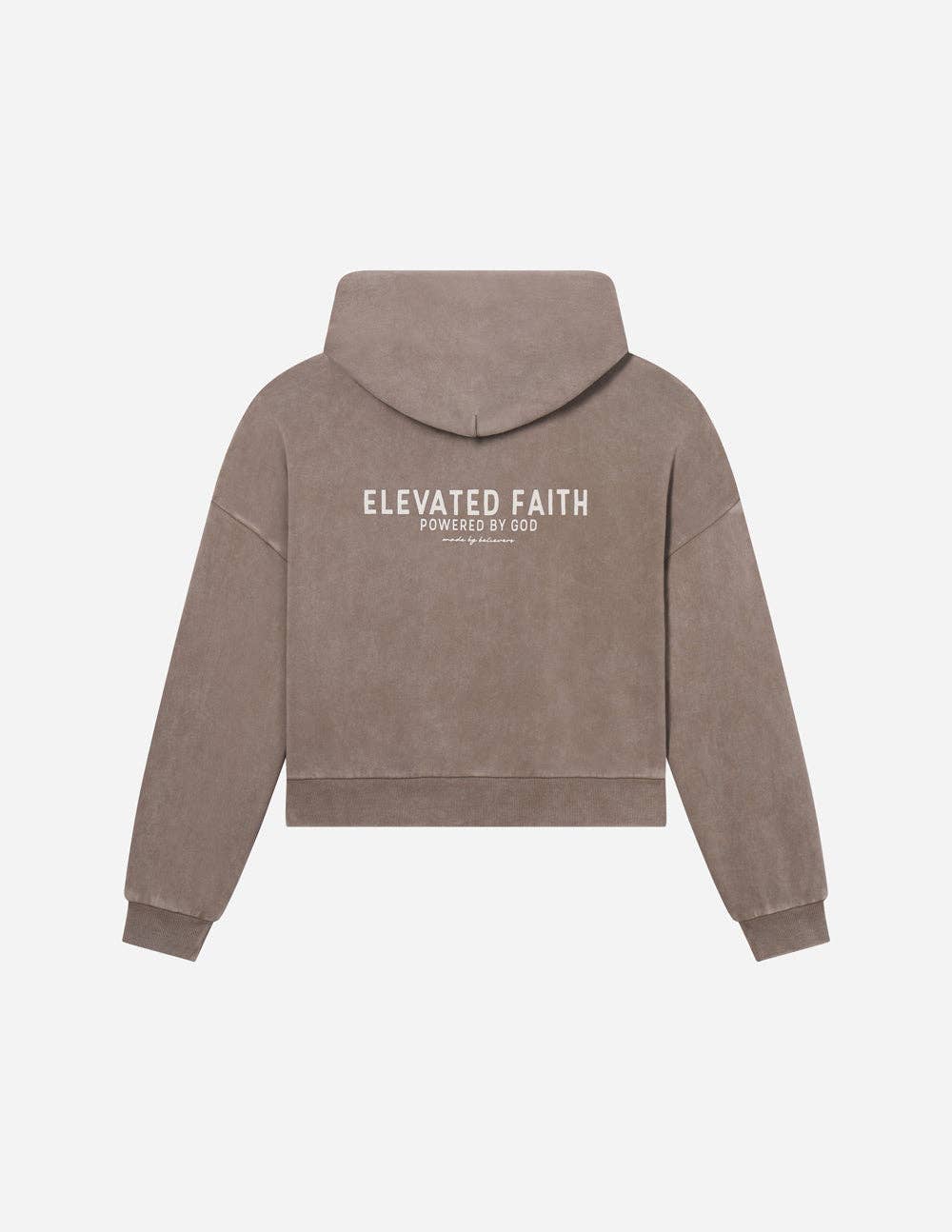 Kingdom Club Brown Full-Zip Hoodie
