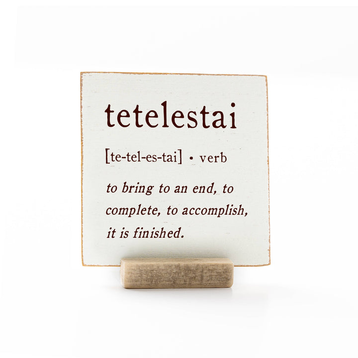 Revelation Culture - 4 x 4" | GH | Tetelestai