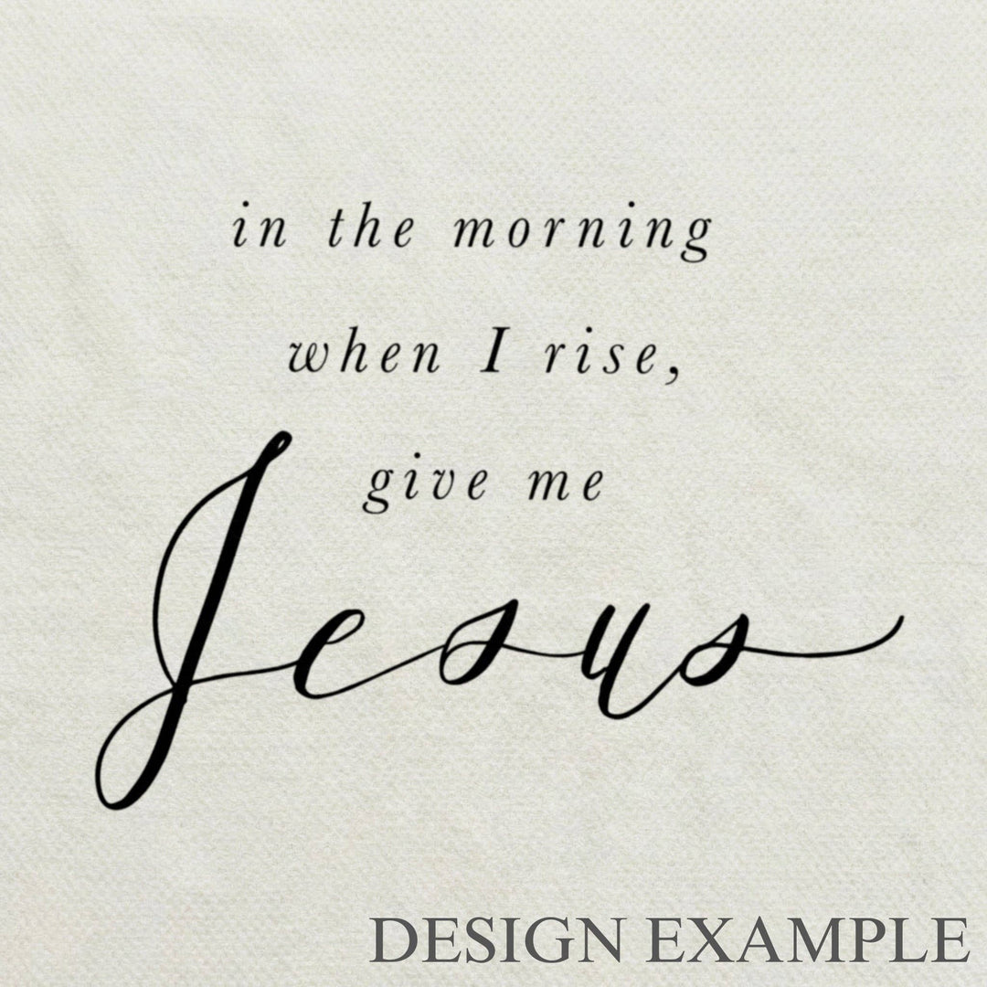 Throw Blankets - In the Morning When I Rise Give Me Jesus |