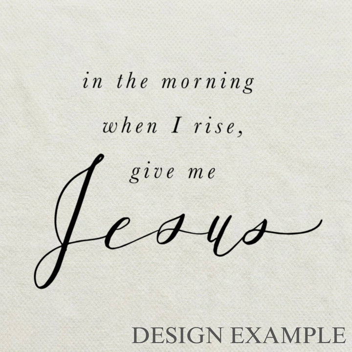 Throw Blankets - In the Morning When I Rise Give Me Jesus |