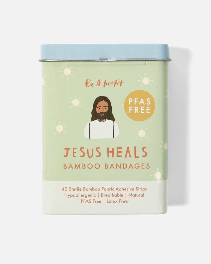 Jesus Heals Bandages® – Bamboo &amp; PFAS Free