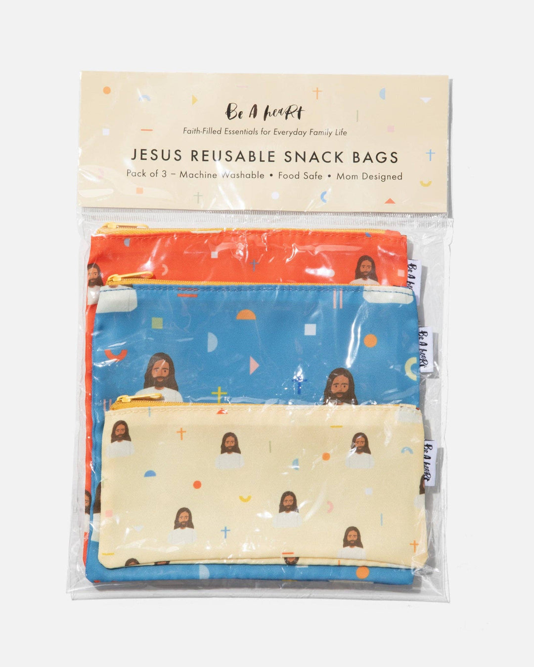 Be A Heart - Jesus Reusable Snack Bags