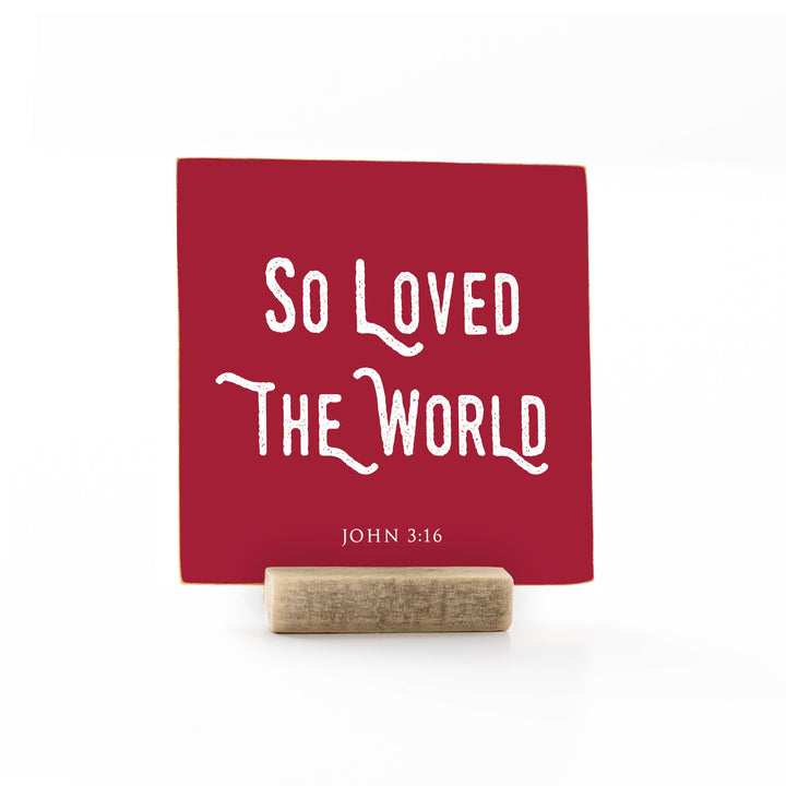 Revelation Culture - Christmas | Wood Message Art Card Flat Card | 4 x 4