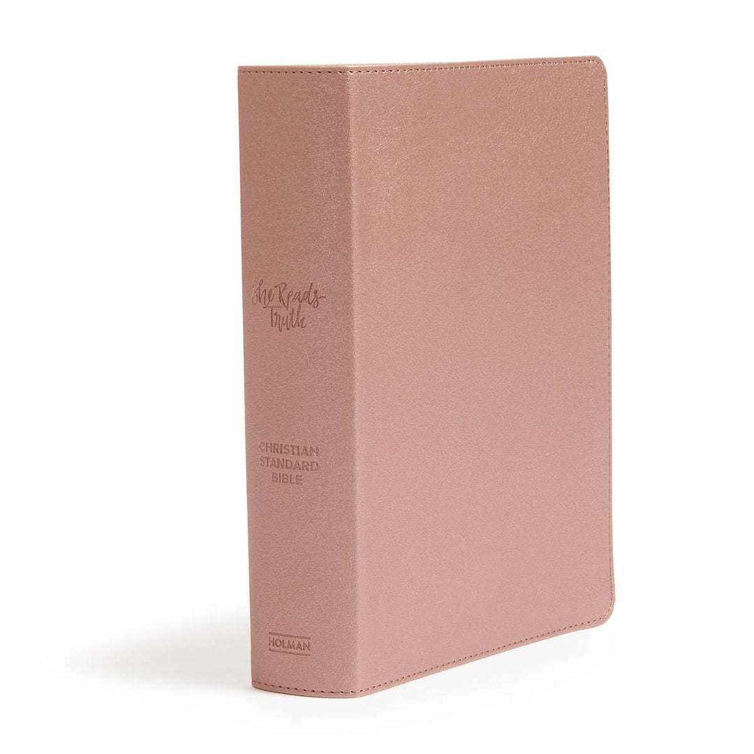 Lifeway - CSB She Reads Truth Bible, Rose Gold LeatherTouch