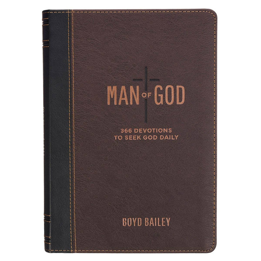 Christian Art Gifts - Devotional Man of God - 366 Devotions to seek God Daily