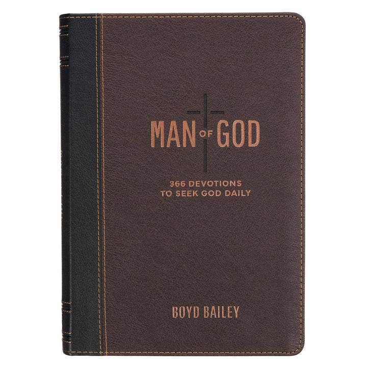 Christian Art Gifts - Devotional Man of God - 366 Devotions to seek God Daily