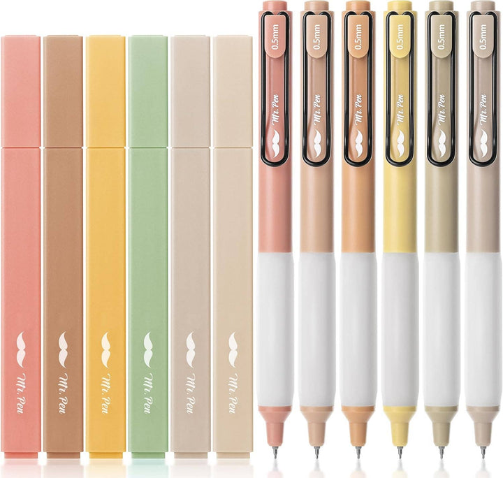 Mr. Pen - Bible Safe Aesthetic Highlighters Set