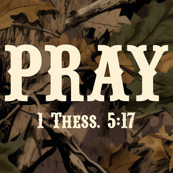 Kerusso - Kerusso 30 oz Stainless Steel Mug With Handle Pray Camo