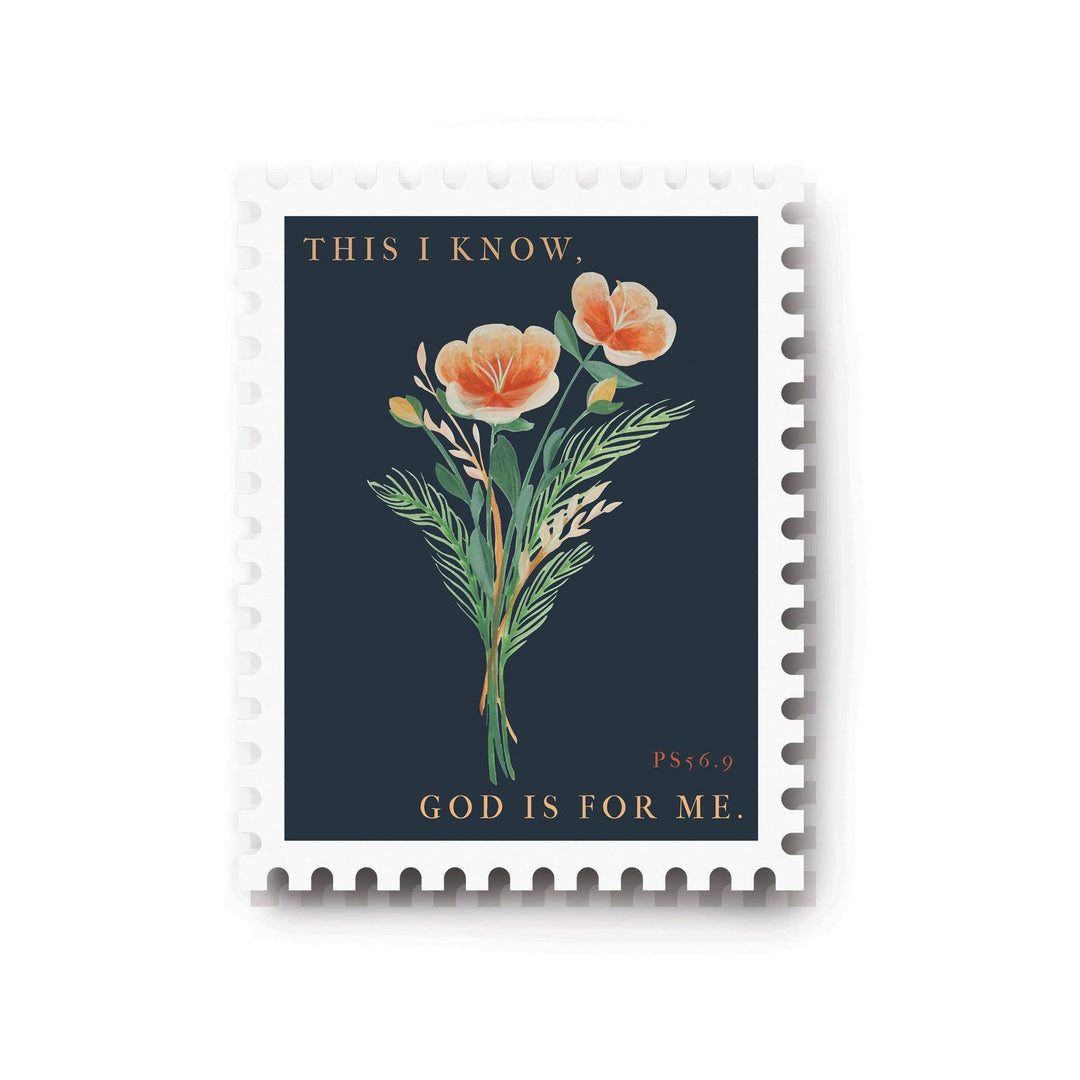 Hosanna Revival - Sticker: Psalm 56:9 Stamp