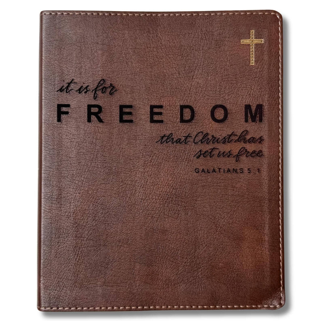 FREEDOM NIV Journaling Bible - Customizable Edition