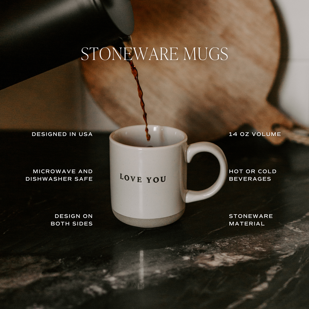 Cross Stoneware Coffee Mug - Home Decor &amp; Gifts