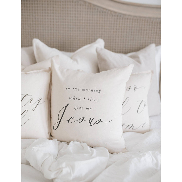 Throw Pillows - Give Me Jesus | Christian Housewarming Gift
