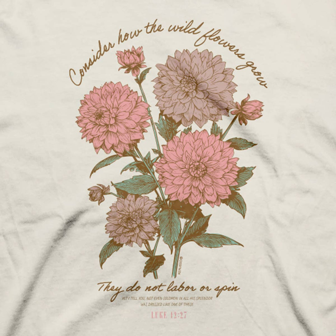 Kerusso - Kerusso Womens T-Shirt Wildflowers 2