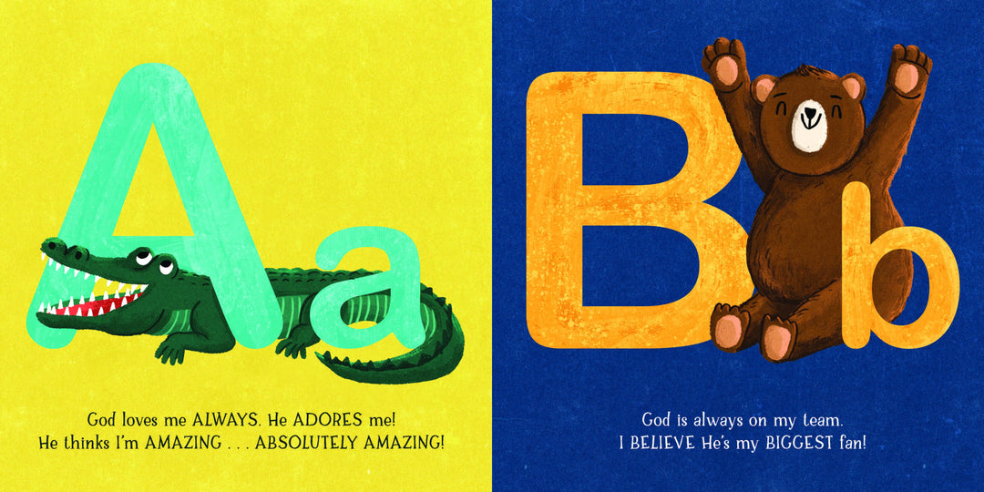 Harvest House Publishers Gift &amp; Specialty Books - God Loves Me from A to Z