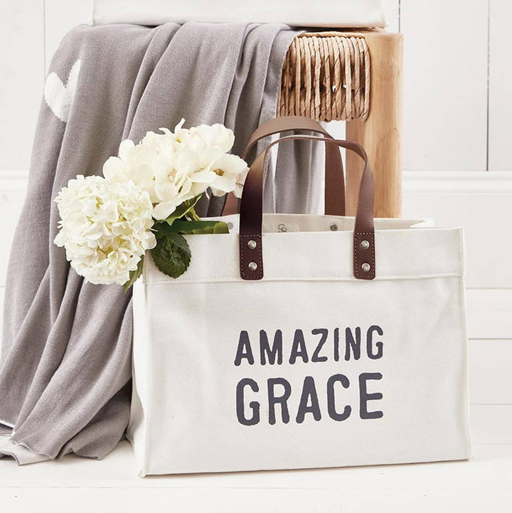 Santa Barbara Design Studio by Creative Brands - Face to Face Mini Canvas Tote - Amazing Grace