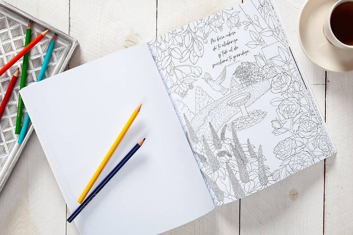Los Salmos más queridos (Spanish coloring book)