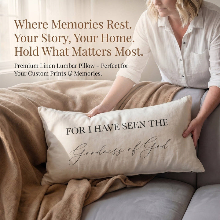 Lumbar Pillows - Goodness of God | Housewarming Gift