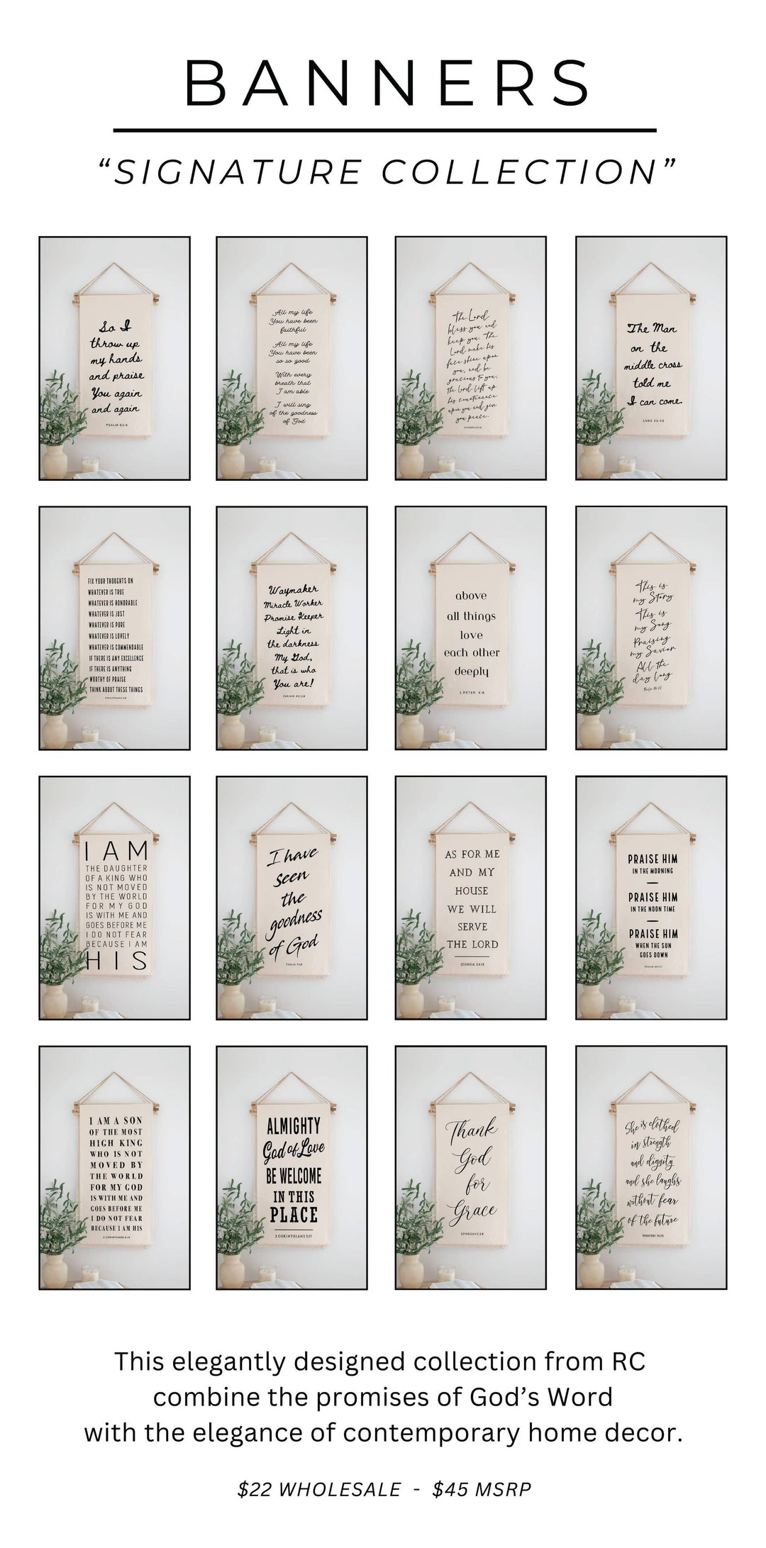 Hanging Scroll Banner | Almighty God of Love