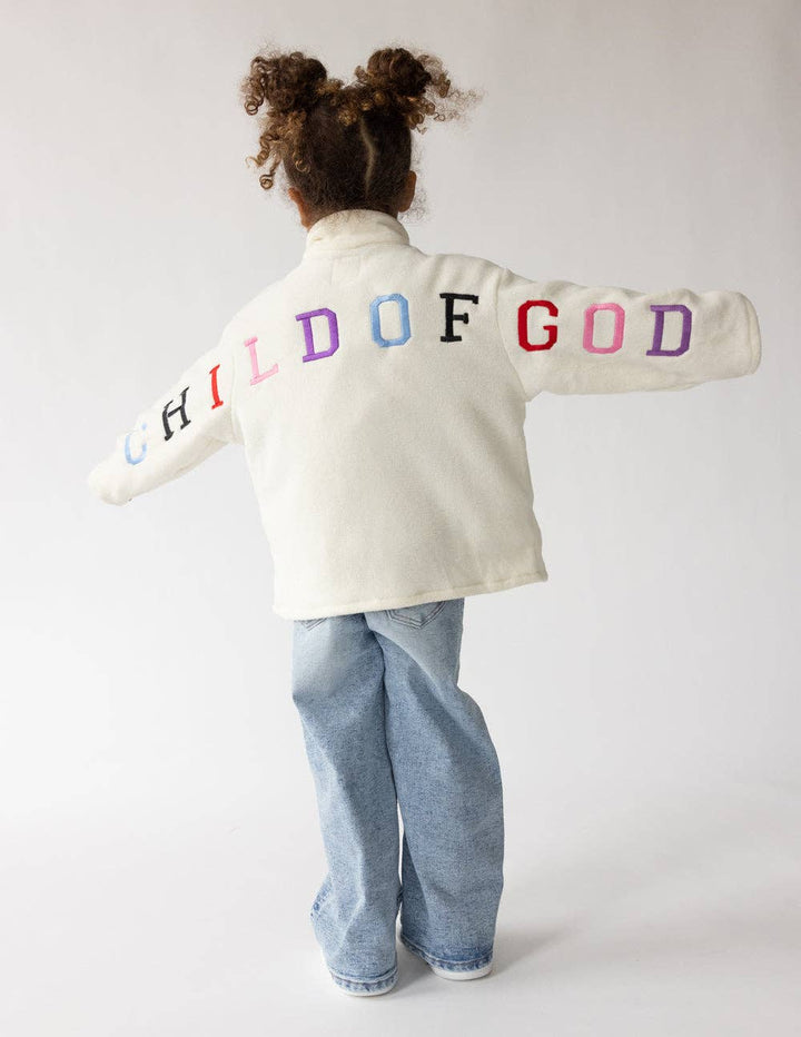 Elevated Faith - Child of God Fleece Kids Pullover