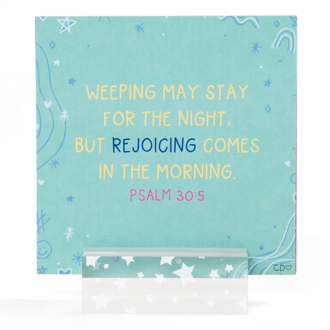 Verses for Hope – Bible Verse Card Set with Display Stand