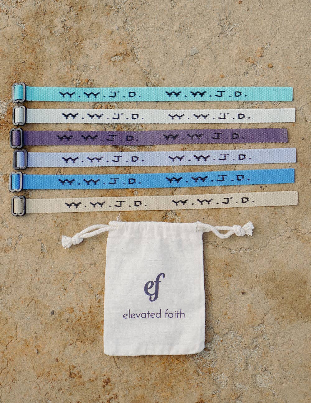 WWJD Surf Bracelet Pack