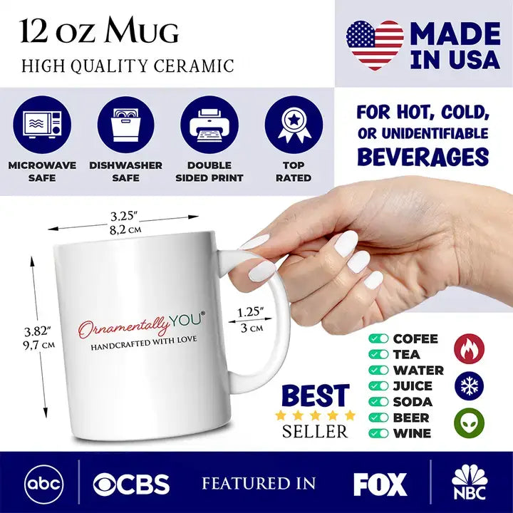 OrnamentallyYou - Fall Blessings Gift Mug, Autumn Christian Faith Gift